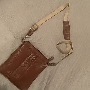Brown Coach crossbody
